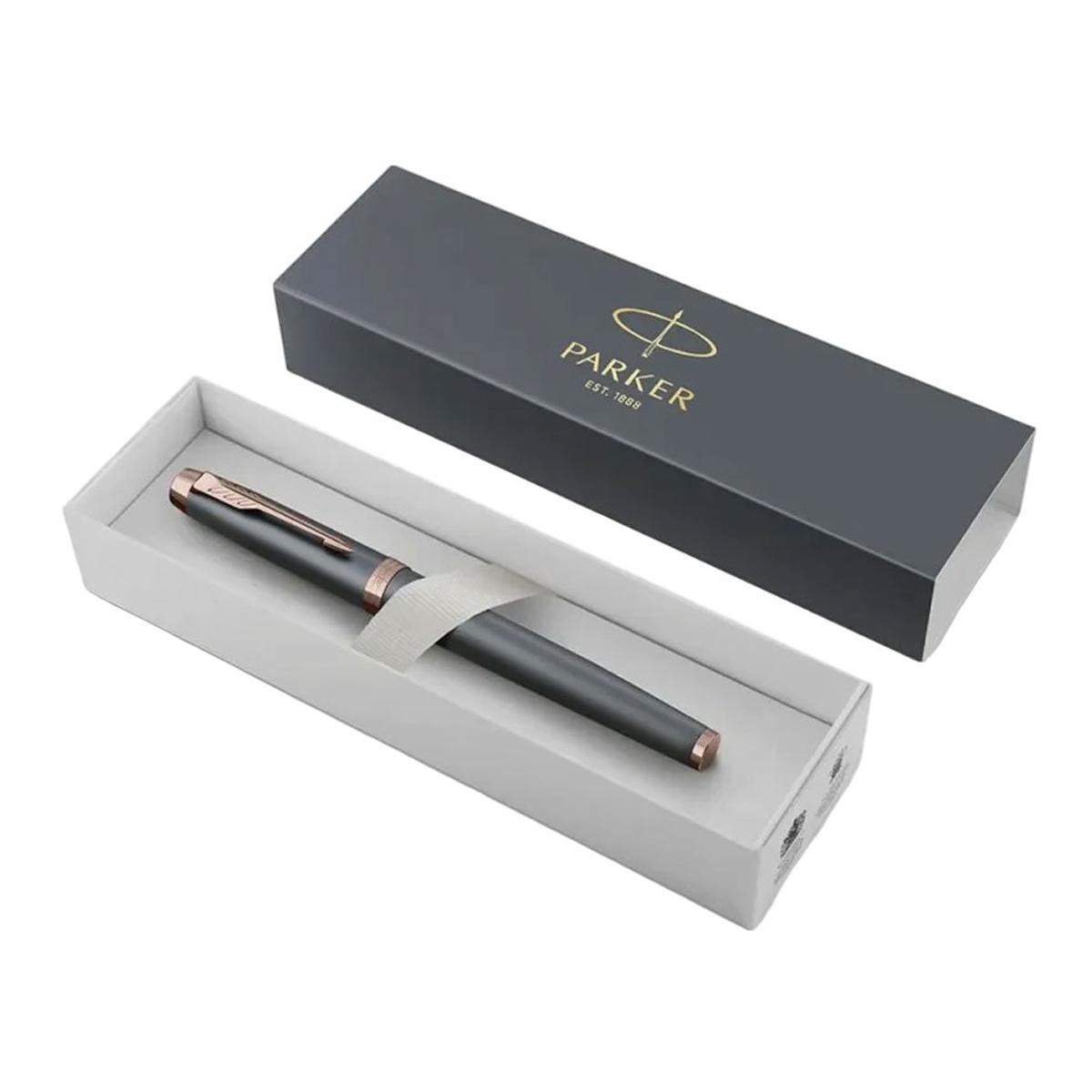 Imagem 0 de Esferográfica Parker IM Rituals Ponta Fina - Azul e Dourado