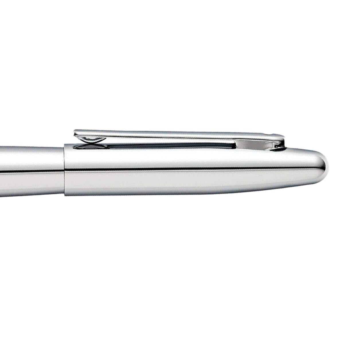 Caneta De Aparo Em Cromado Brilhante Com Detalhes Cromados E Ponta Fina Da Coleção Vfm Da Sheaffer Prata-4
