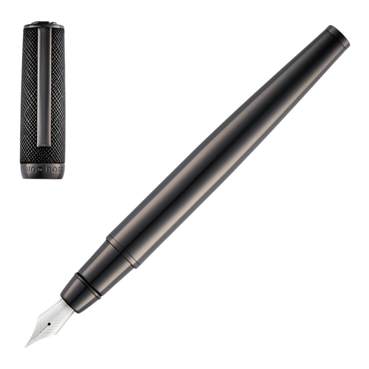 Imagem 0 de Esferográfica Double B Saffiano Black Hugo Boss