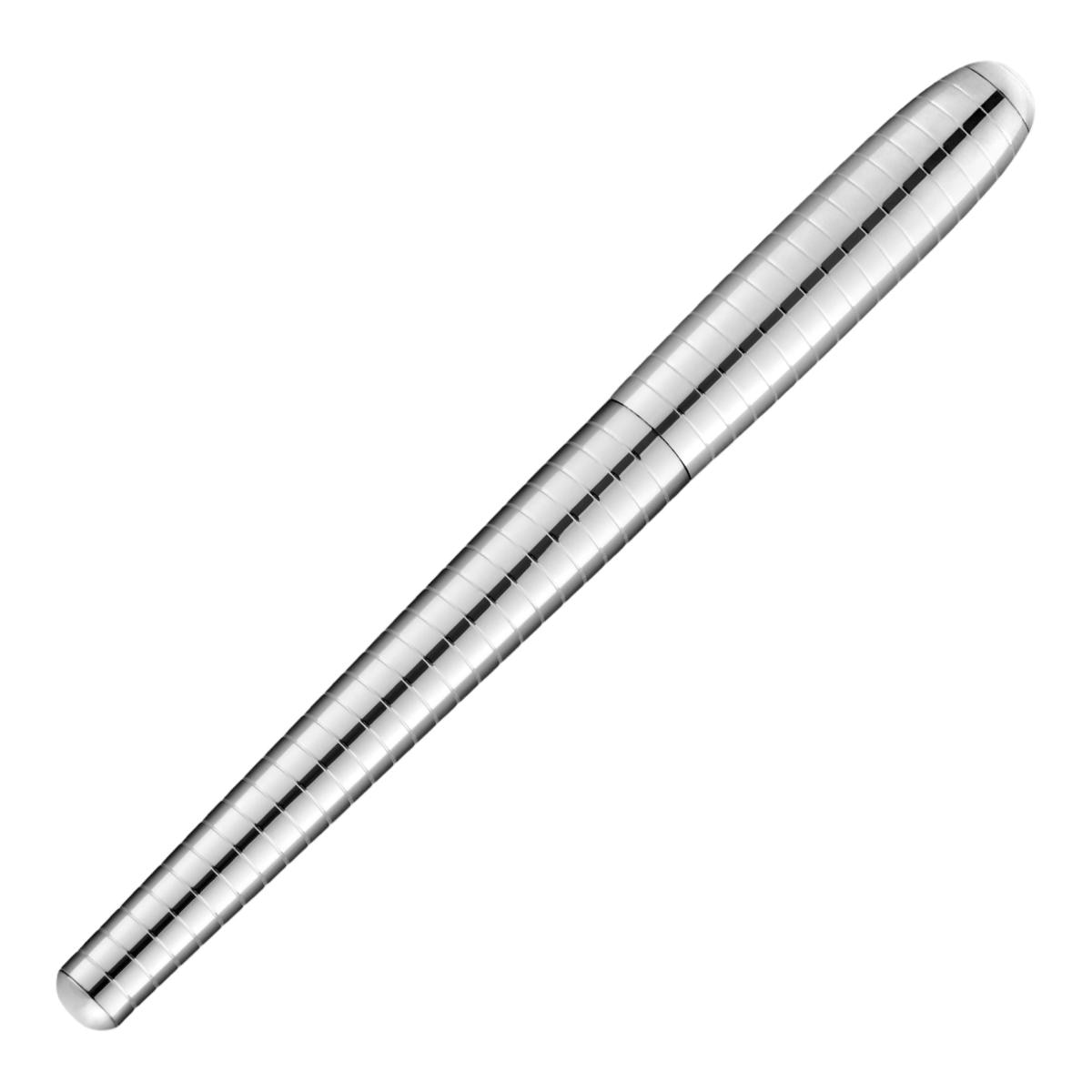 Esferográfica Contour Soft Bauhaus Chrome Hugo Boss Cromado-5