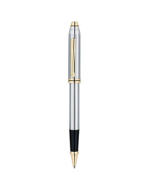 Caneta Rollerball Townsend Medalist Cross Cromada e Dourada Crómio / Dourado-1