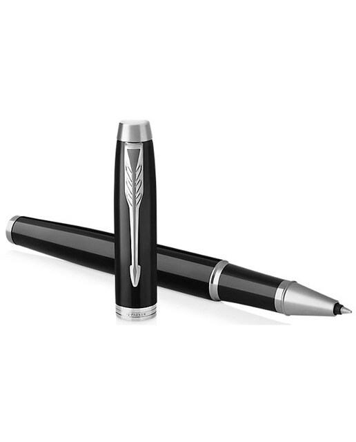 Caneta roller Im Core Laca Parker Preta Preto-1