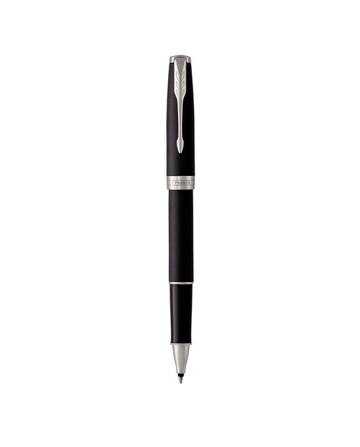 Caneta Rollerball Sonnet CT Parker Mate Preta Preto-1