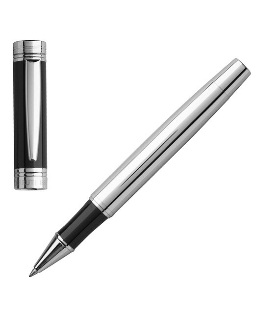 Caneta Rollerball Zoom Cerruti 1881 Cromada/Preta Cromado-1