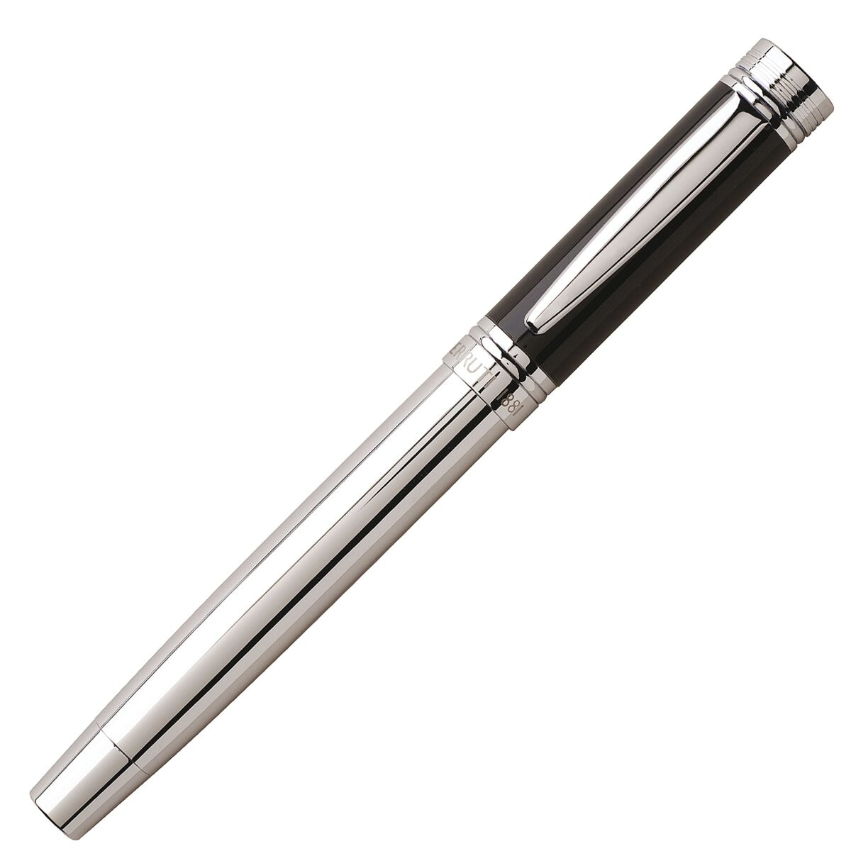 Caneta Rollerball Zoom Cerruti 1881 Cromada/Preta Cromado-2