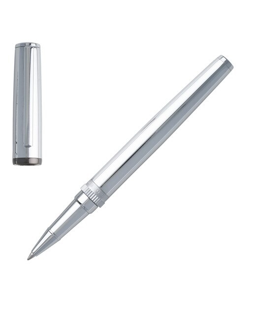Caneta rollerball Gear Metal cromada 1