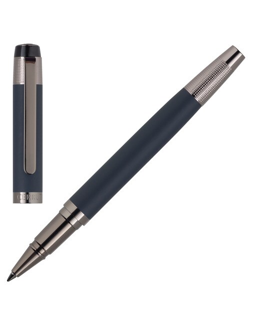 Caneta Rollerball Thames Navy azul-escuro e ruténio Azul-escuro-1
