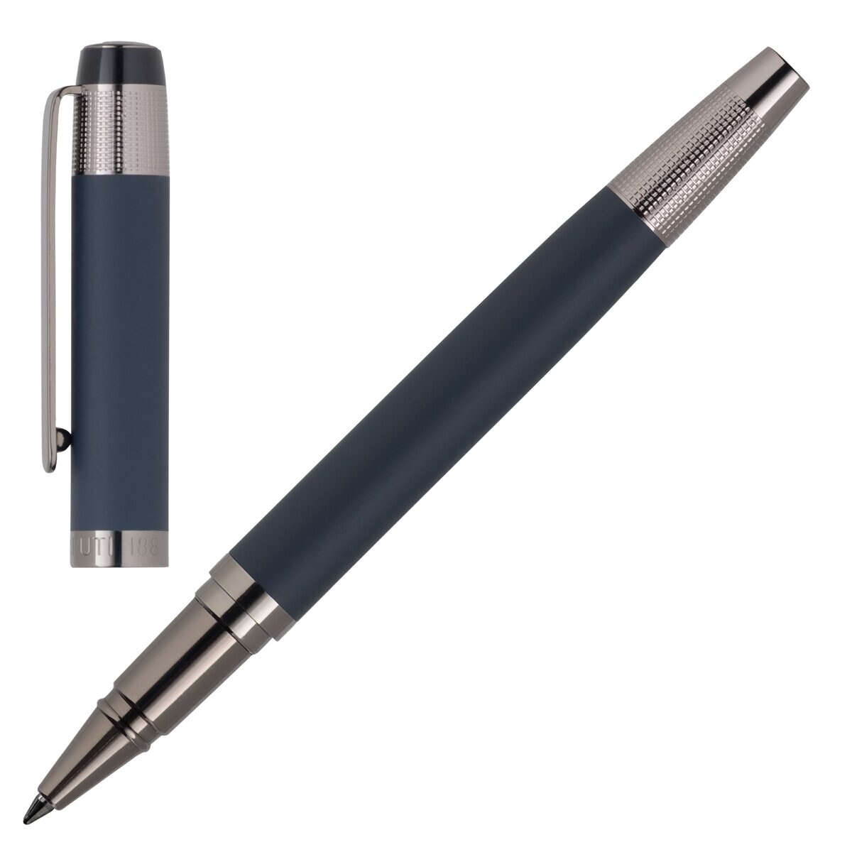 Caneta Rollerball Thames Navy azul-escuro e ruténio Azul-escuro-4