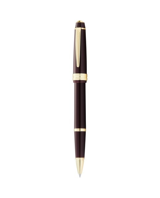 Rollerball Bailey Light™ com Pormenores Dourados - Bordeaux 1
