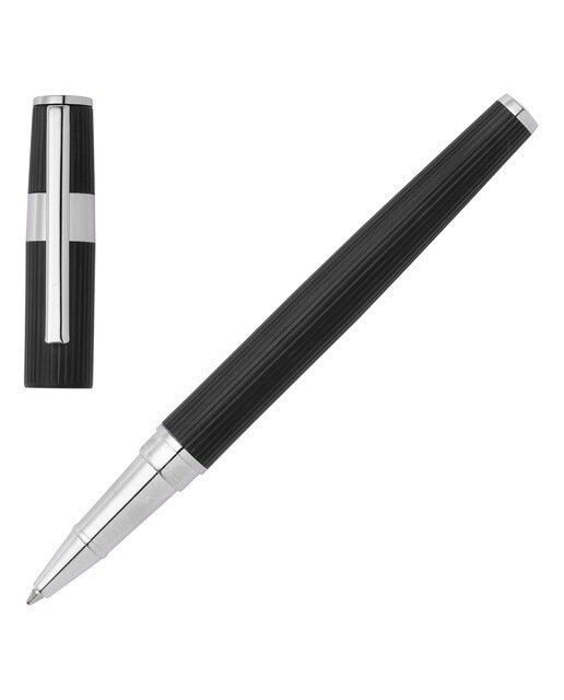 Rollerball Gear Pinstripe - Negro/Cromado 1