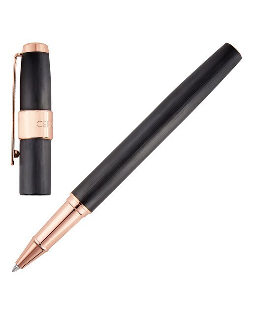 Rollerball Block Brushed - Preto 3