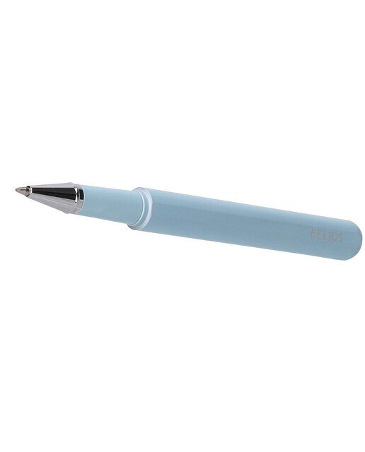 Rollerball e caixa de design azul Space B Belius Azul-2
