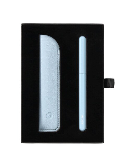 Rollerball e caixa de design azul Space B Belius Azul-8
