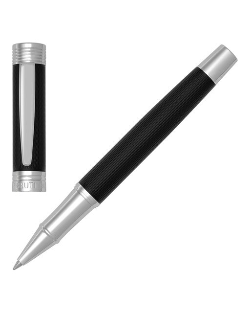 Rollerball Zoom Diamond - Preto Preto / Crómio-1