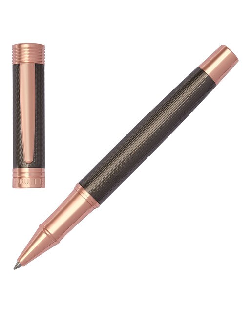 Rollerball Zoom Diamond - Gun Ruténio / Dourado Rosa-1