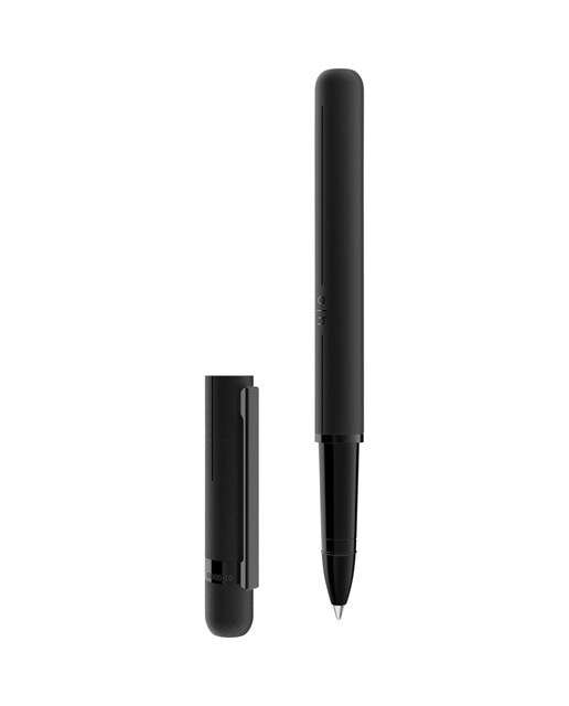 Roller com Corpo de Latão Lacado com Clip Revestido de PVD Otto Hutt - Preto Preto-3
