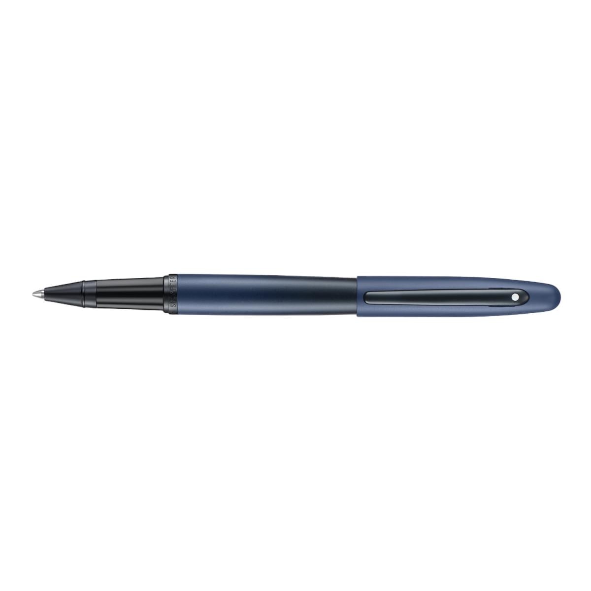 Caneta Rollerball em Acabamento Azul Mate com Detalhes em Preto da Coleção VFM de Sheaffer 2