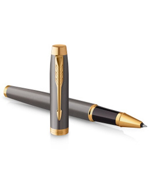 Roller IM Parker grey core fino Cinza / Dourado-1