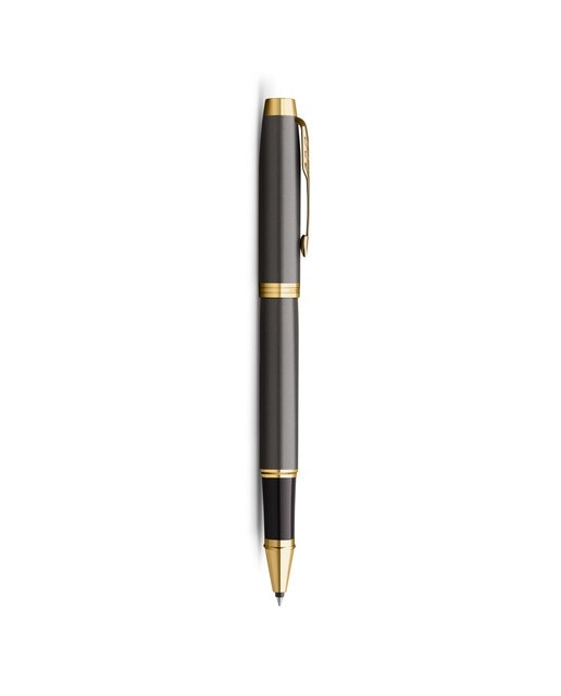 Roller IM Parker grey core fino Cinza / Dourado-2