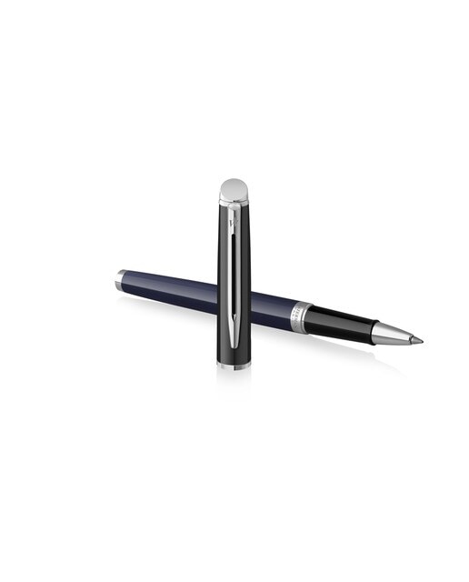 Roller Hemisphere Waterman preto-azul Preto / Azul-2