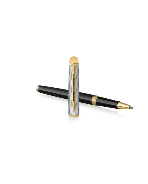 Roller Hemisphere Waterman Reflections of Paris preto-ouro Negro / Ouro-2
