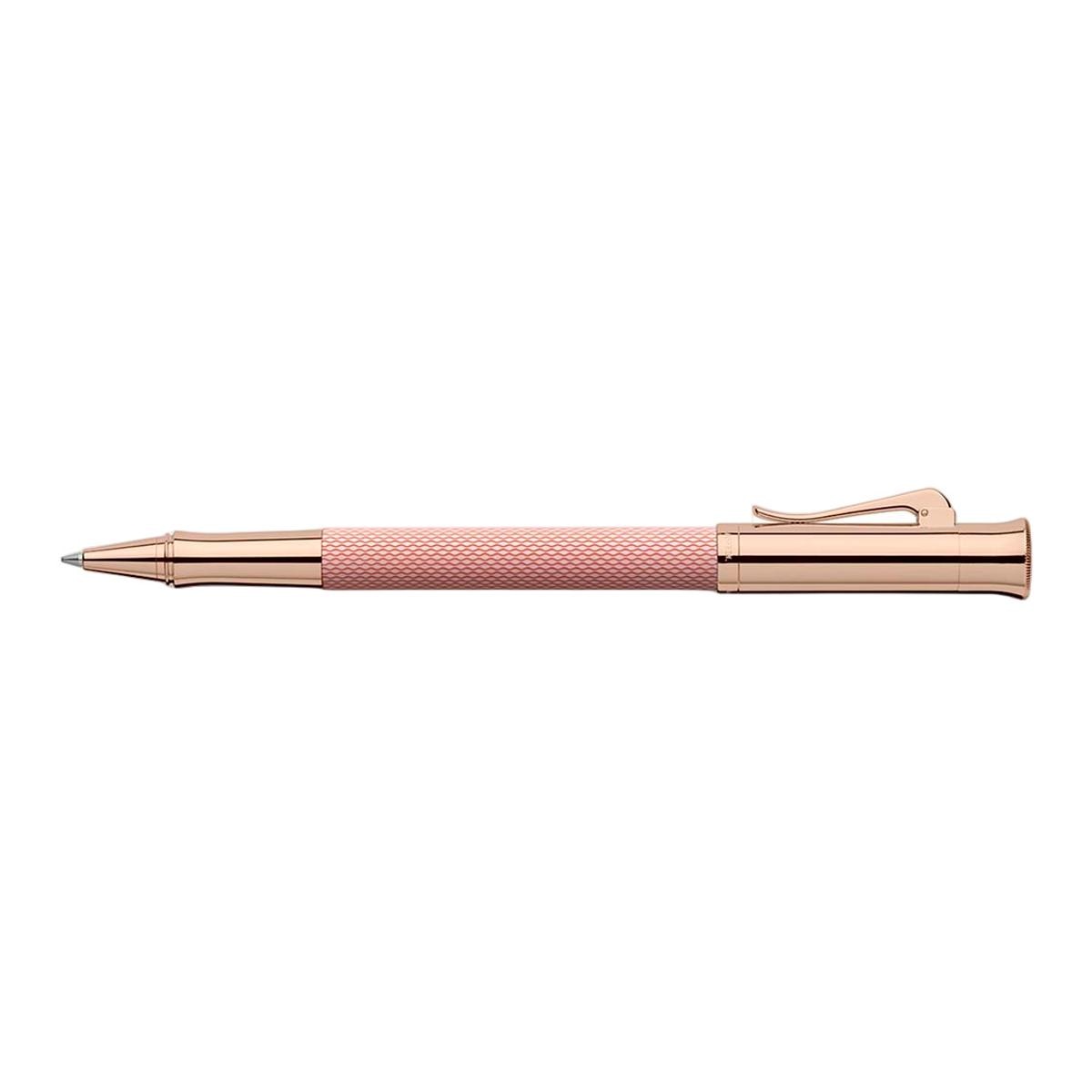 Caneta Rollerball guilloche rose blush Graf von Faber-Castell Rosa-2
