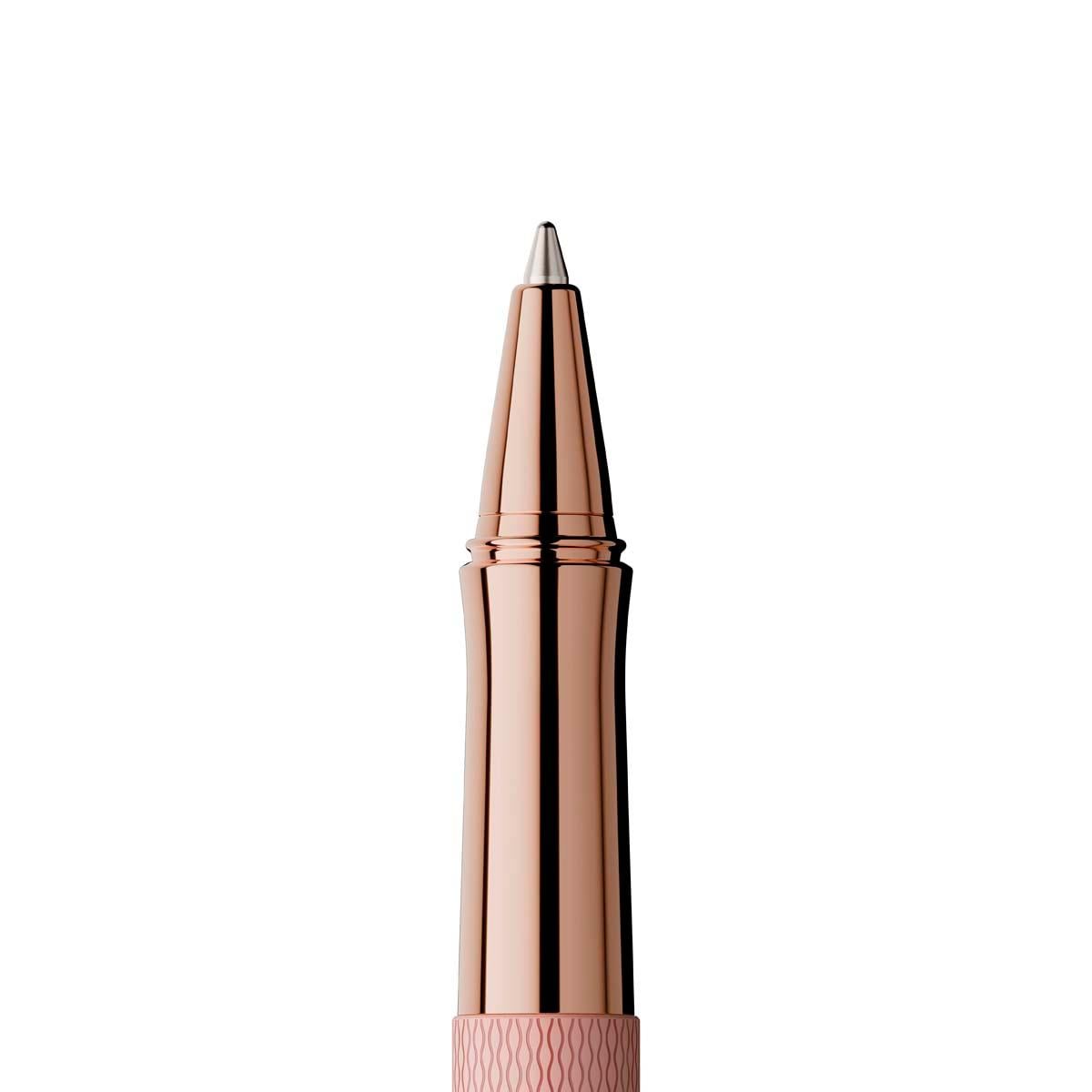 Caneta Rollerball guilloche rose blush Graf von Faber-Castell Rosa-5