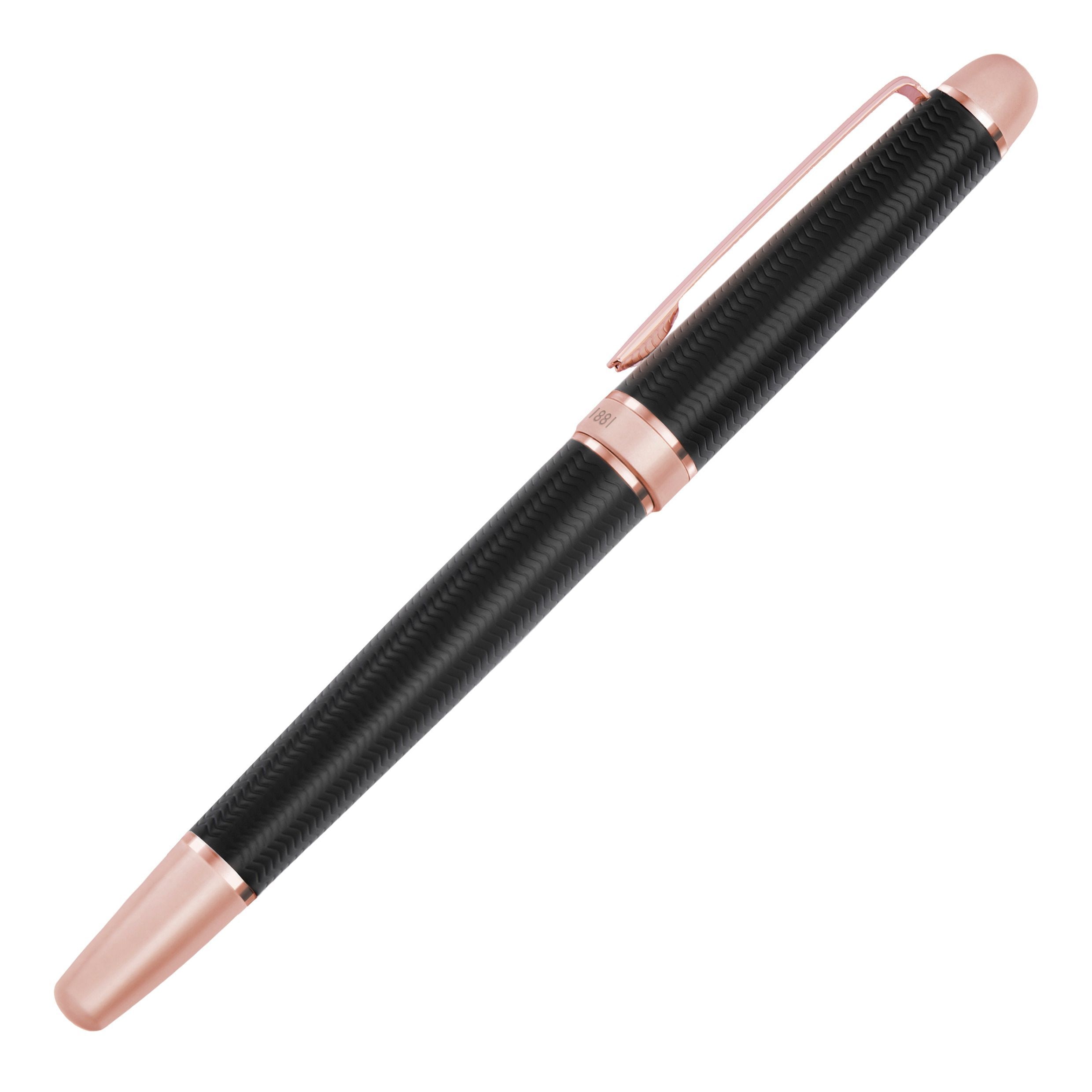 Rollerball Holborn Cerruti 1881 preto e ouro rosa Preto/Dourado rosa-4