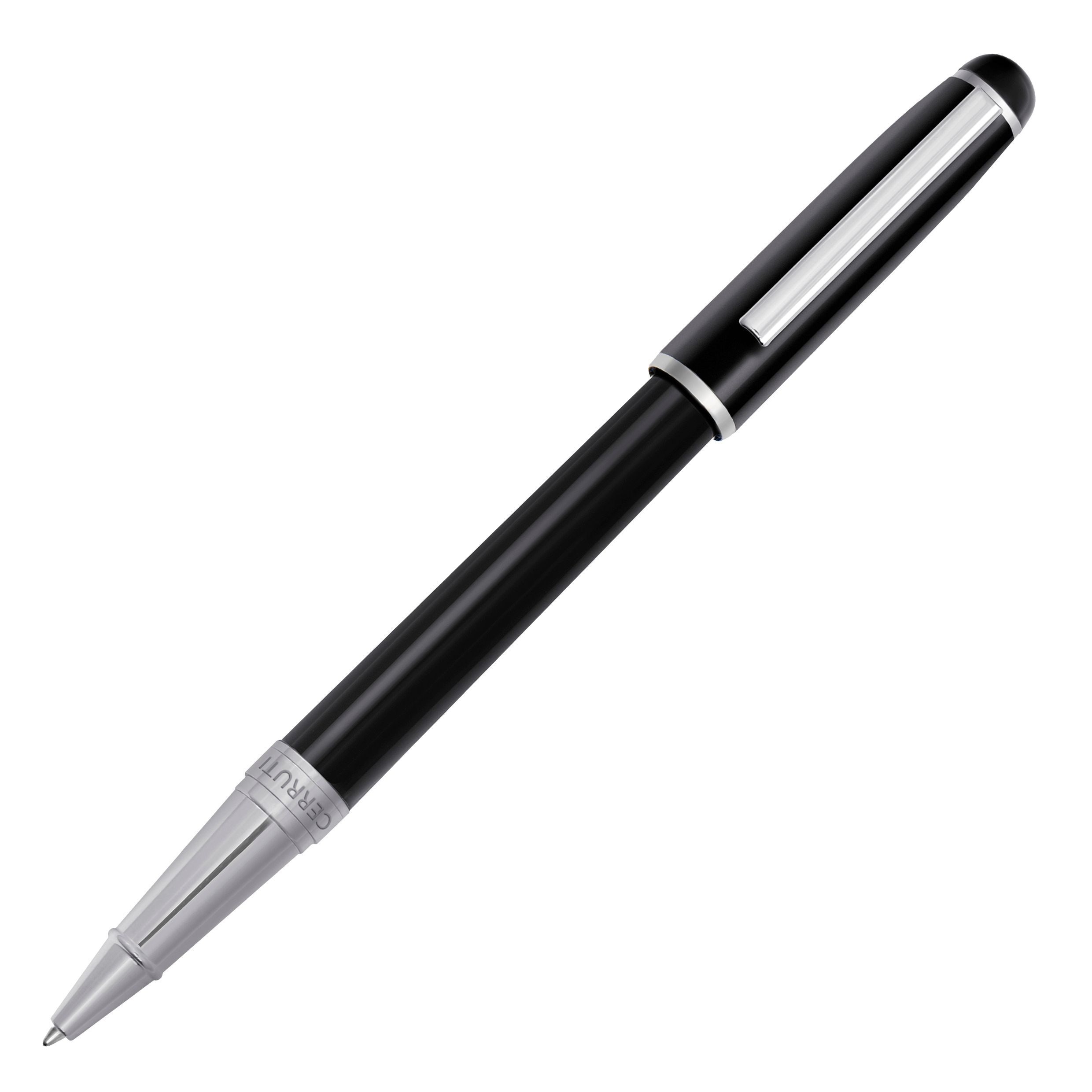 Rollerball Leap Classic Cerruti 1881 preto Preto / Crómio-3
