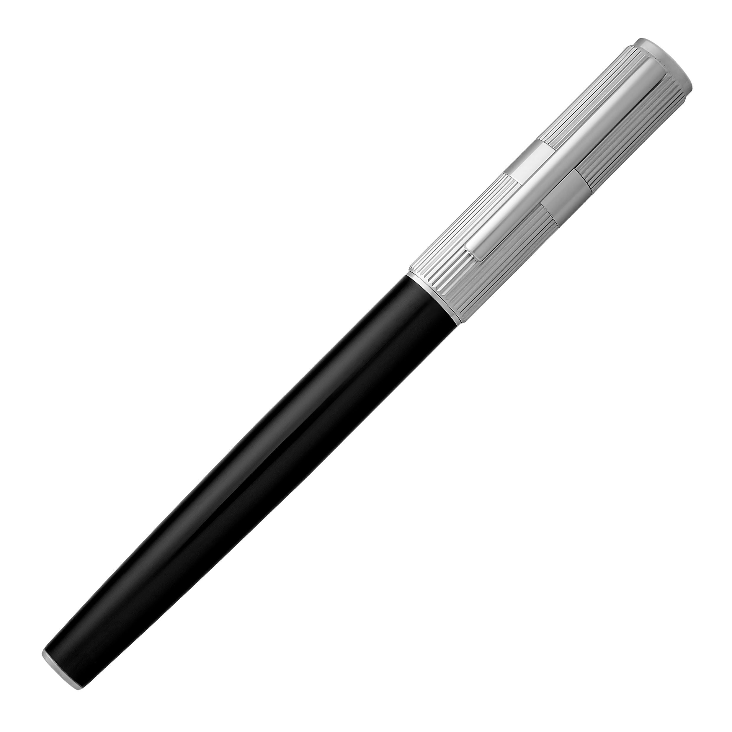 Rollerball Formation Line Hugo Boss Prata Preto mate-3