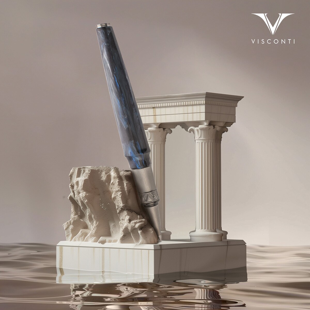 Rollerball Poseidon Mirage Mythos - Azul Azul-2