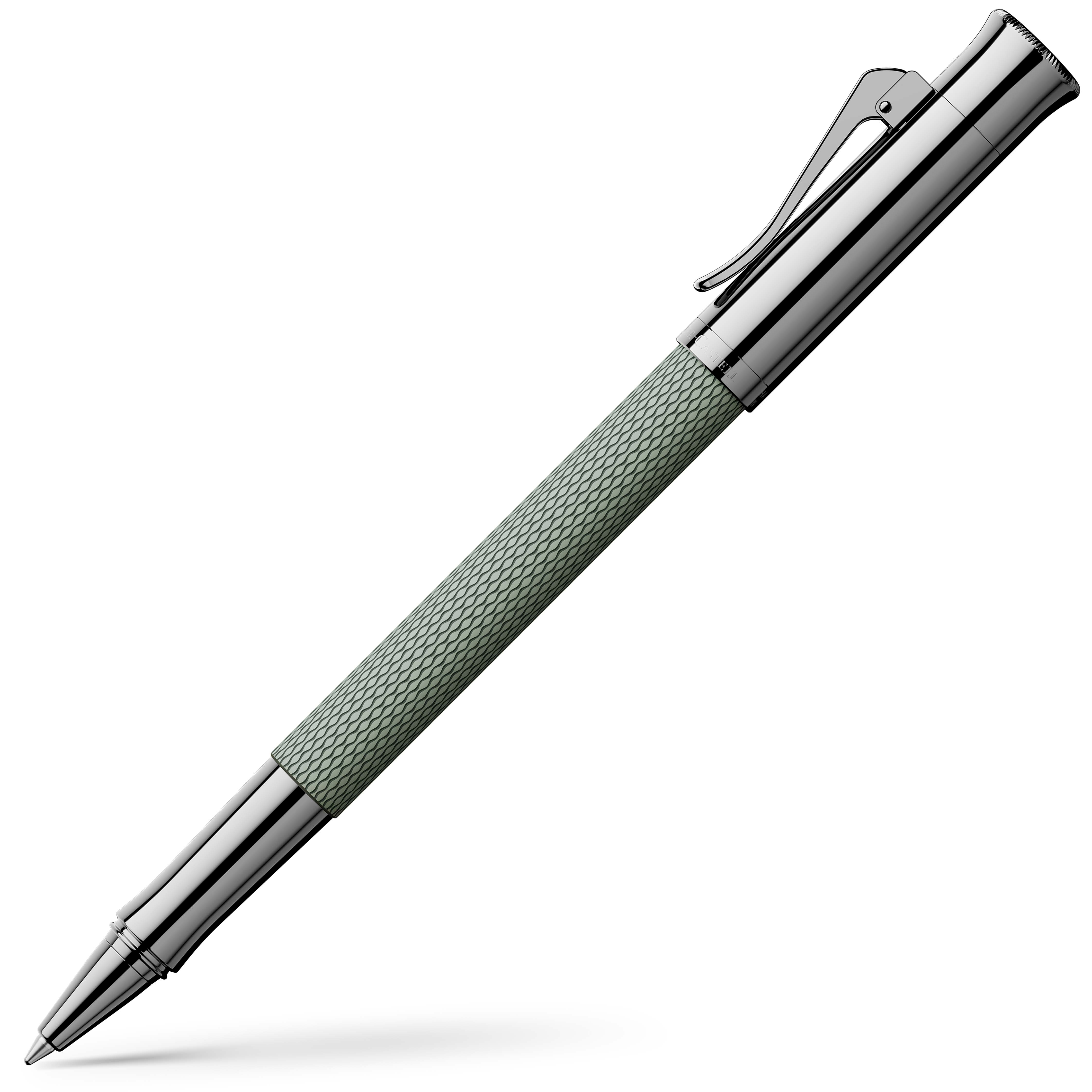Imagem 0 de Caneta Roller Ball Guilloche Sage green Graf Von Faber-Castell