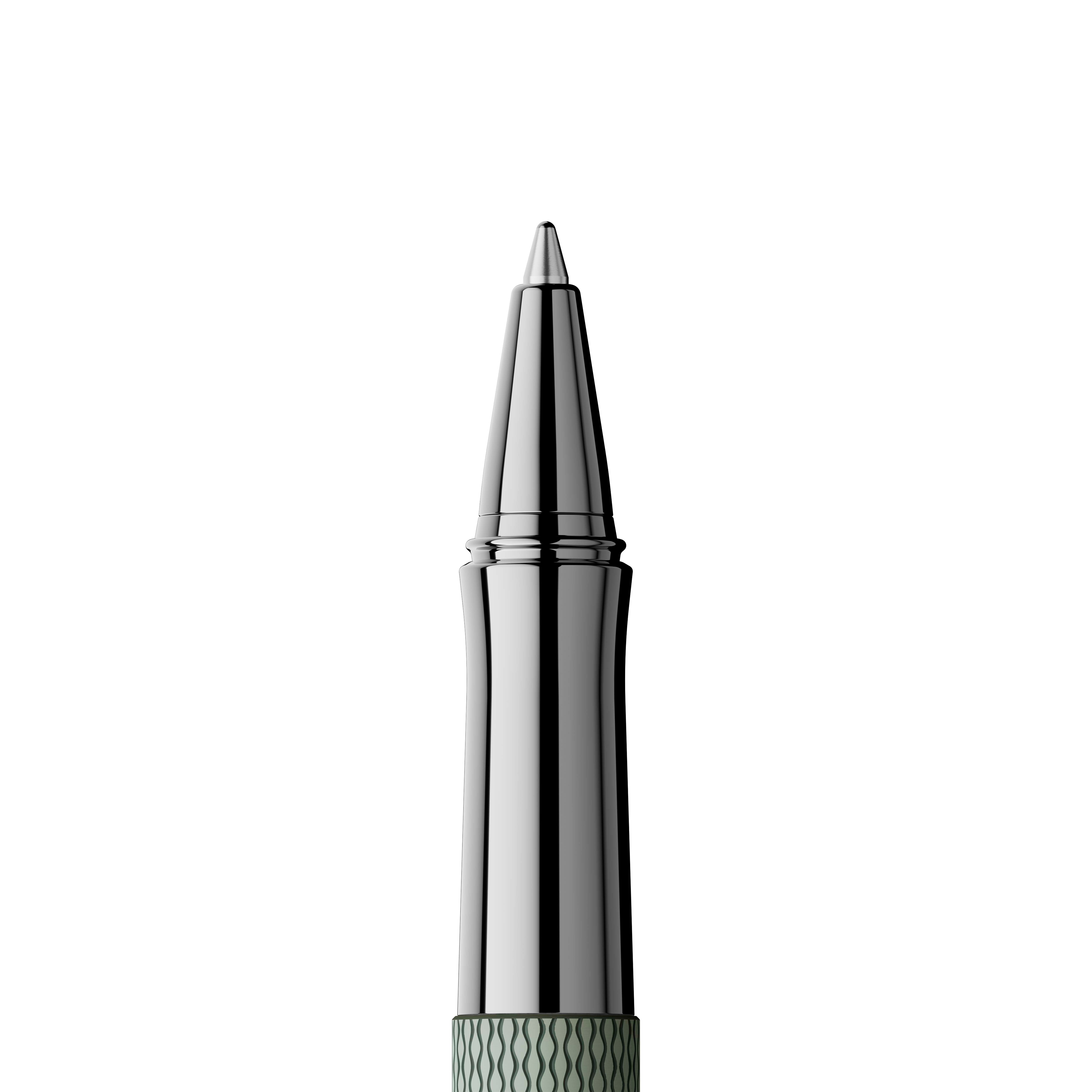 Caneta Roller Ball Guilloche Sage green Graf Von Faber-Castell 3