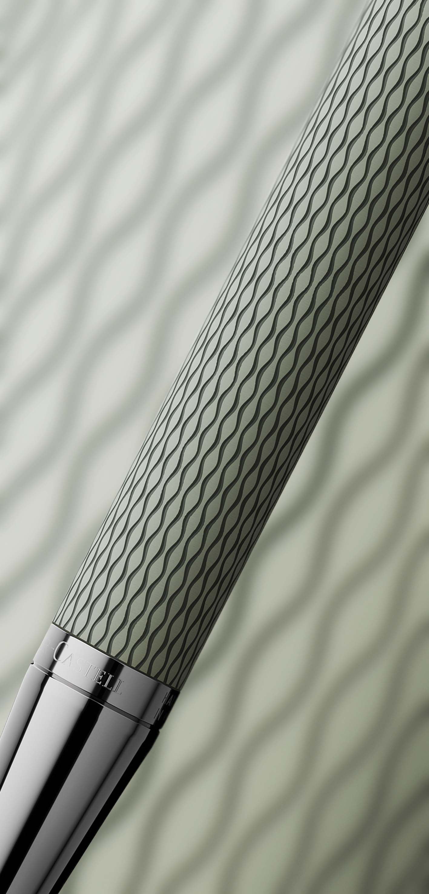 Caneta Roller Ball Guilloche Sage green Graf Von Faber-Castell 4