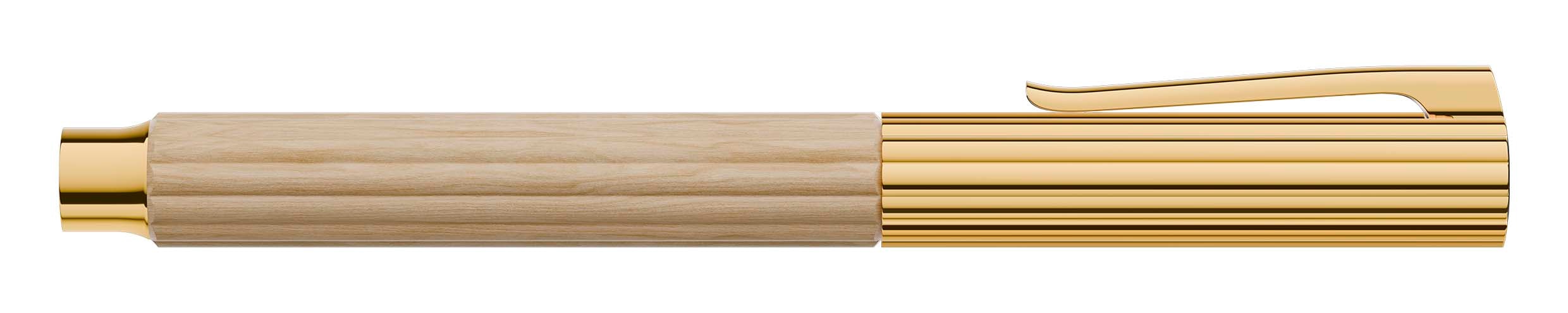 Caneta Roller Ball em Madeira de Carpe Graf Von Faber-Castell 2