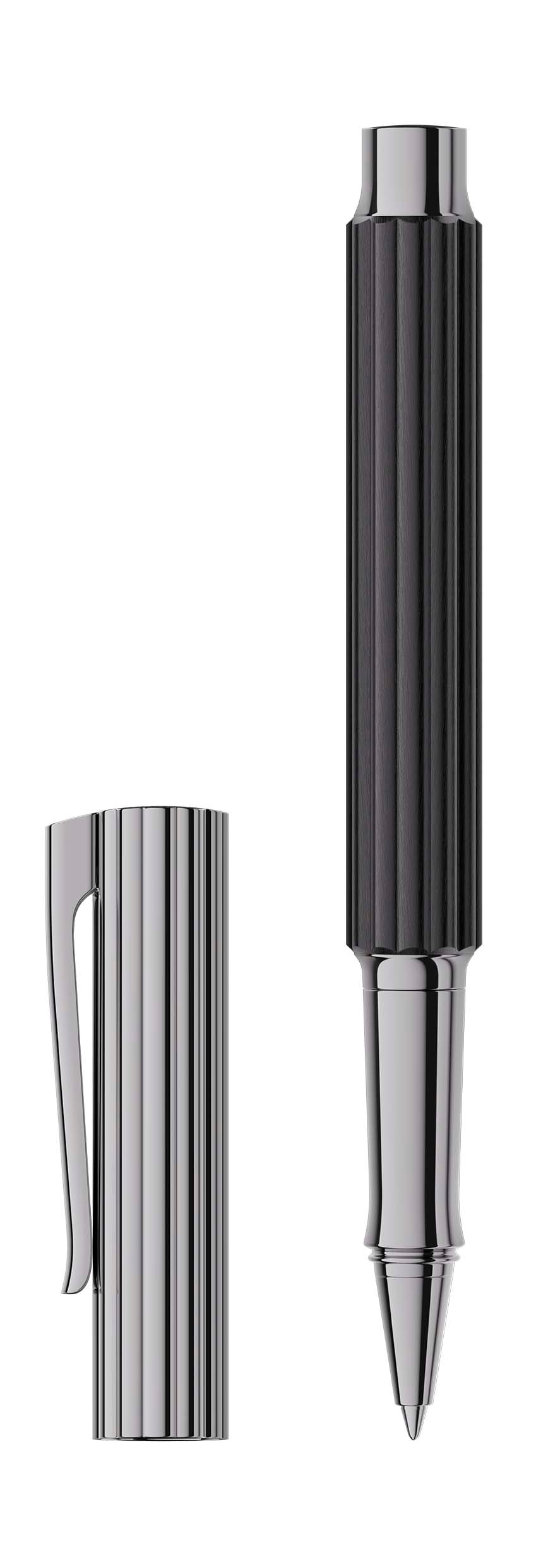 Caneta Roller Ball Madeira de Ébano Graf Von Faber-Castell 3
