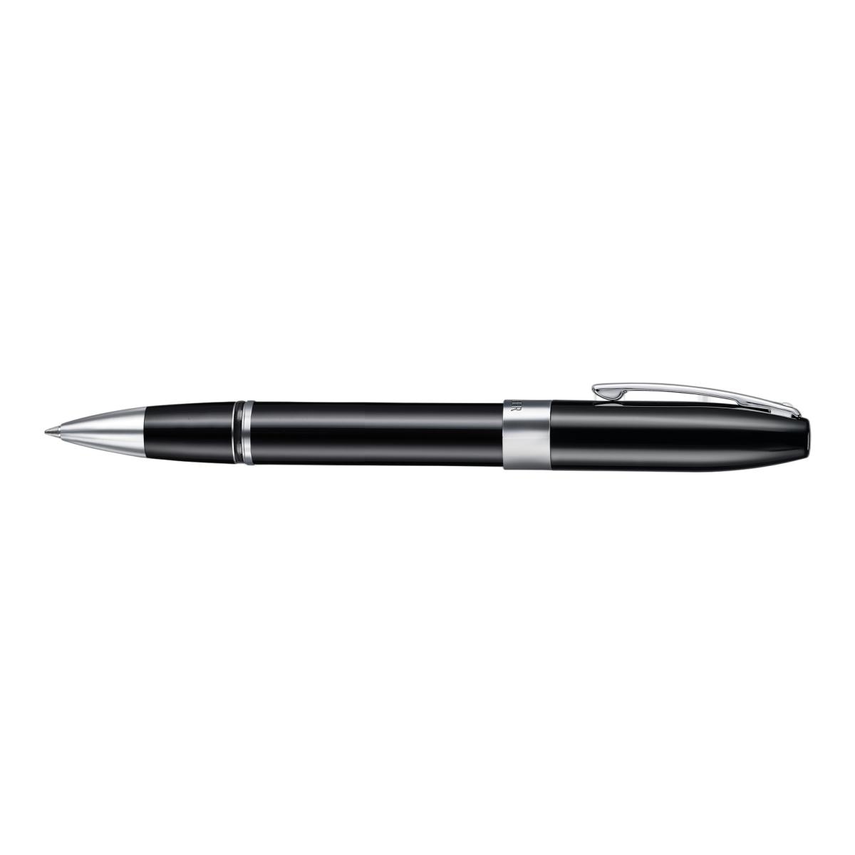 Caneta Esferográfica Em Laca Preta Com Detalhes Cromados Da Coleção Legacy Da Sheaffer Preto / Cromado-2