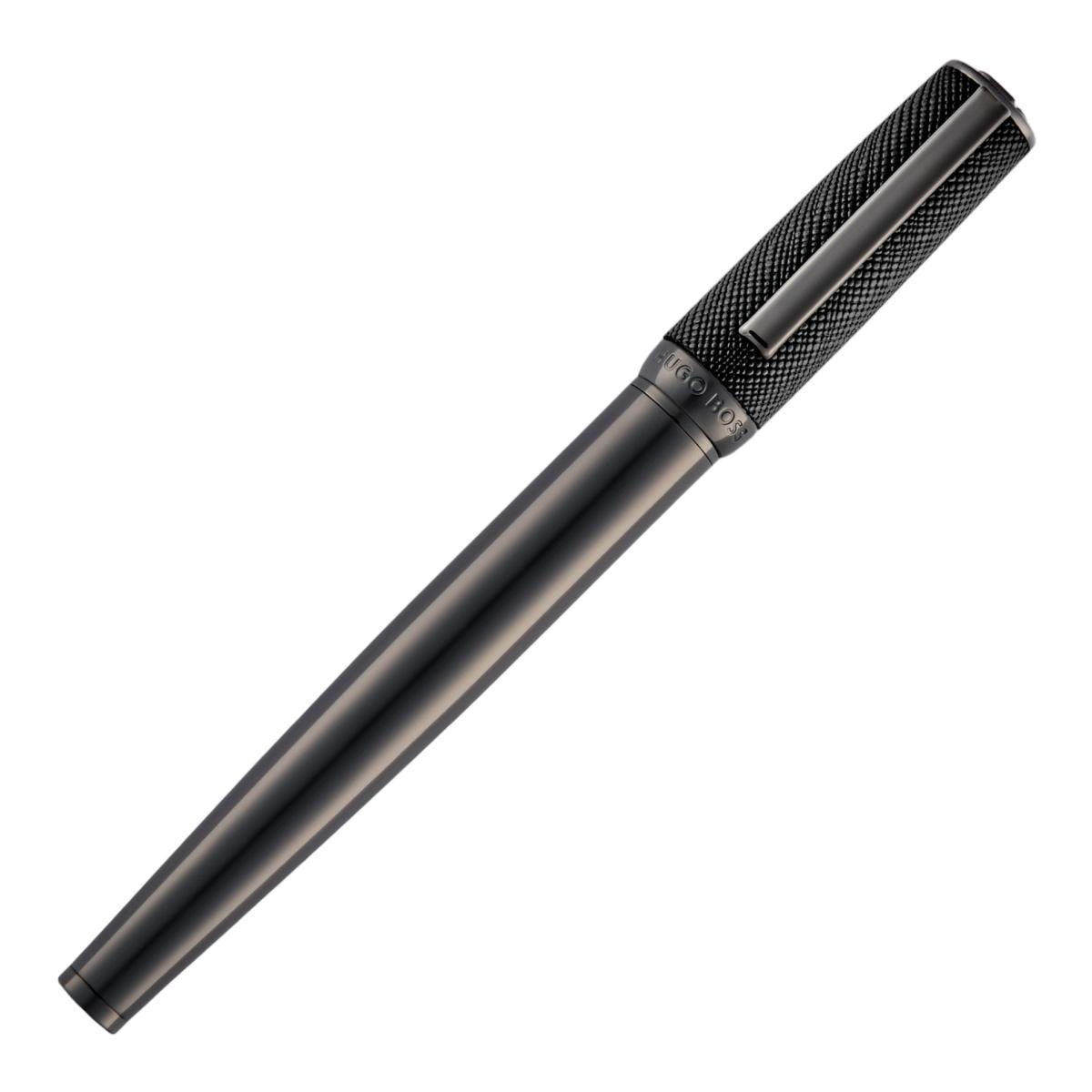 Rollerball Double B Saffiano Black Hugo Boss Preto-2