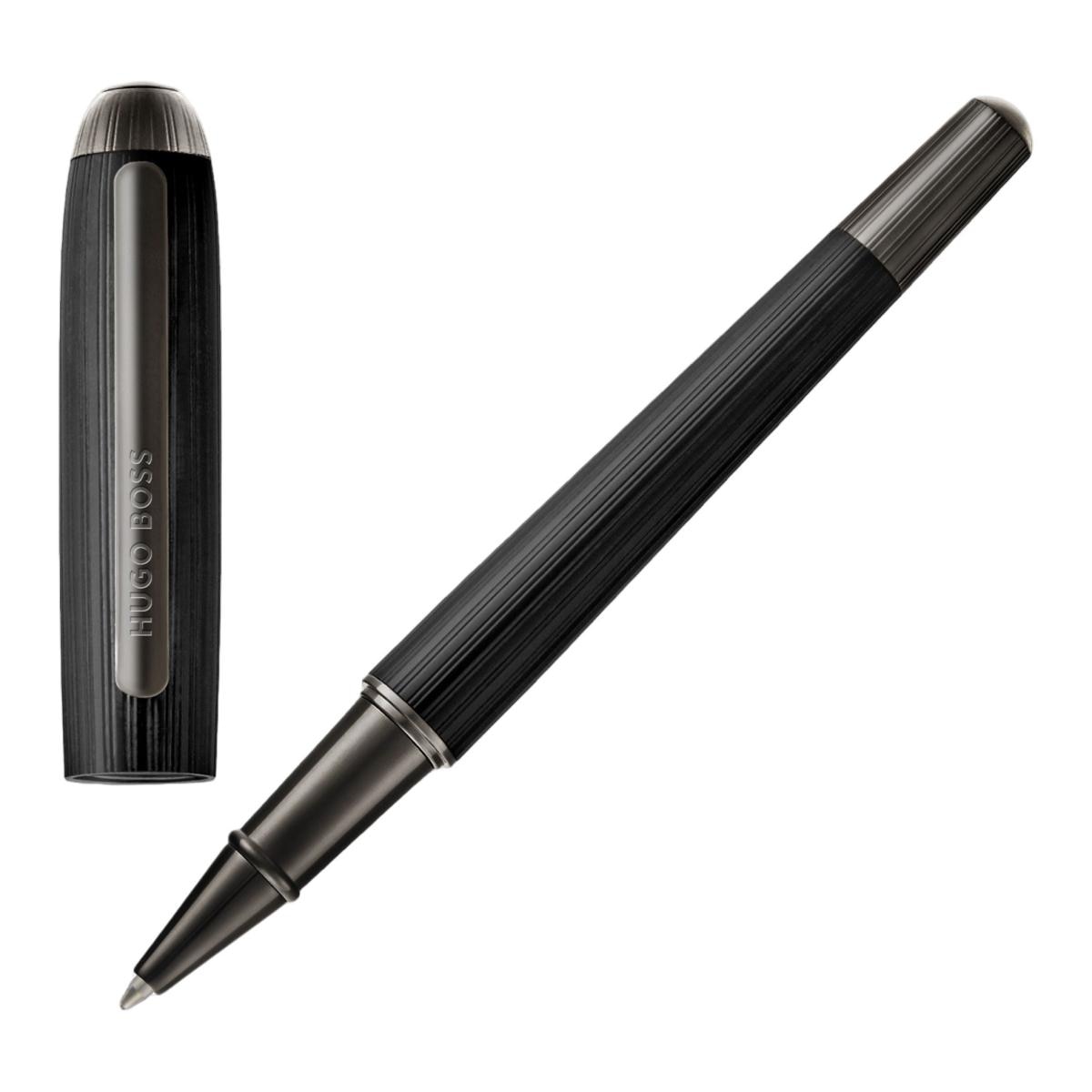 Imagem 0 de Rollerball Contour Pinstripe Black Hugo Boss