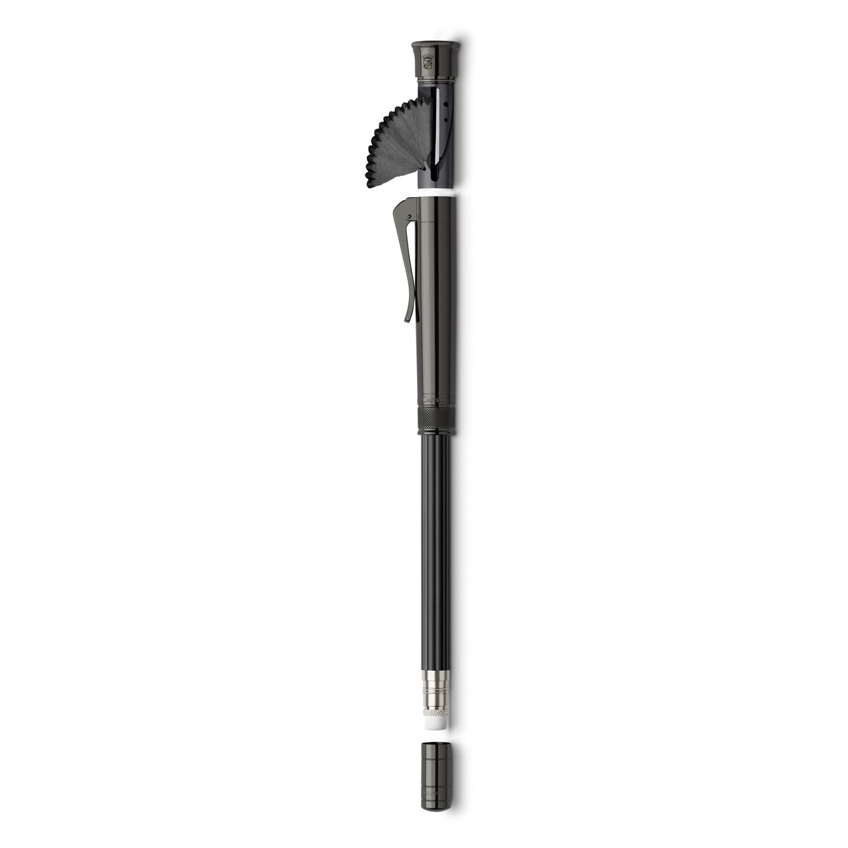 Lápis Perfecto Black Edição Graf von Faber-Castell Preto Preto-3