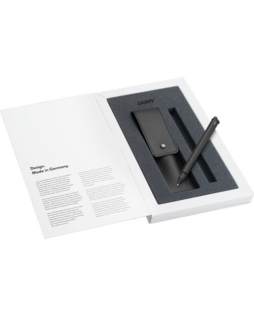 SET  331 Bolsa + Esferográfica Swift LAMY Preto Preto mate-1