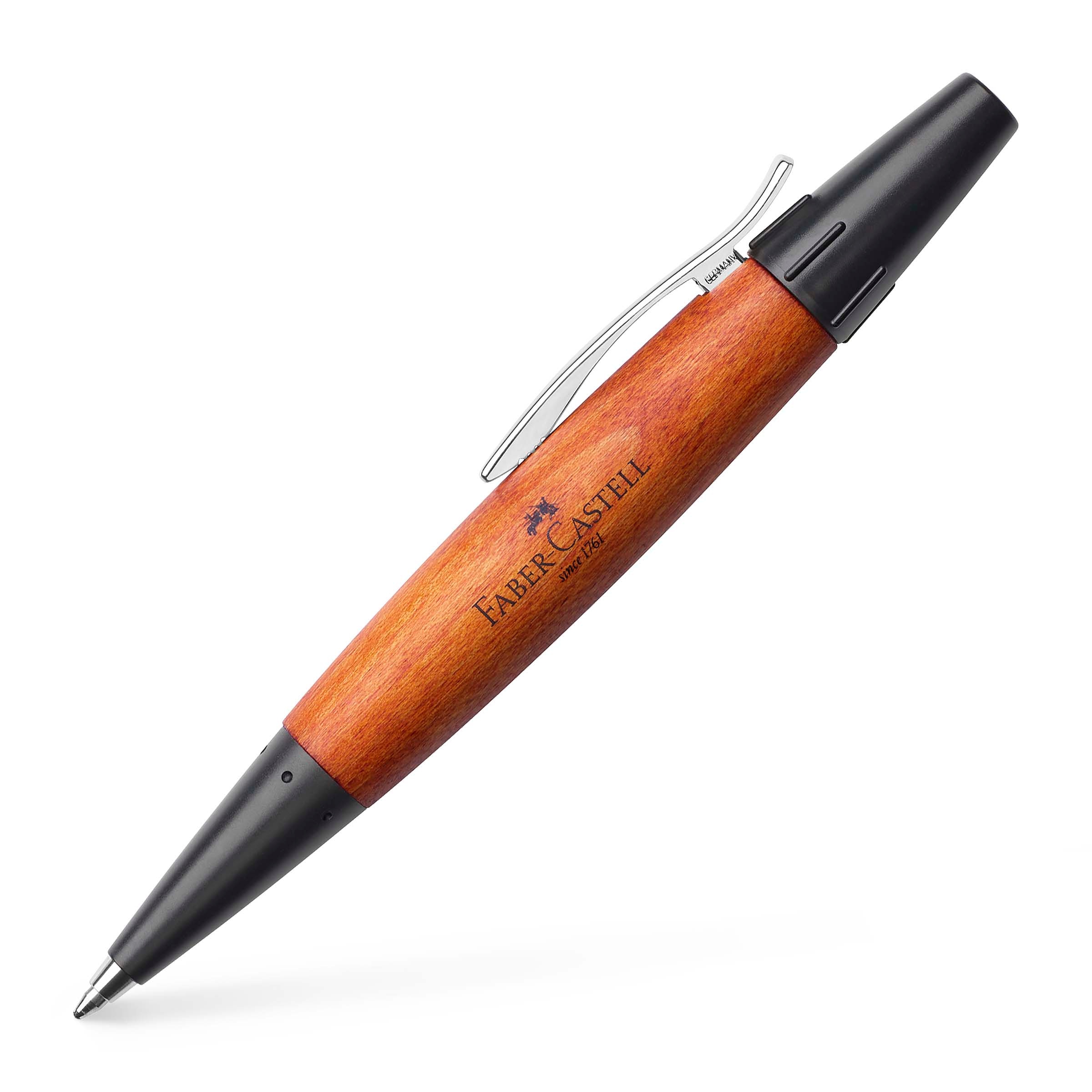 Set de regalo bolígrafo y portaminas E-Motion Faber-Castell Negro-3