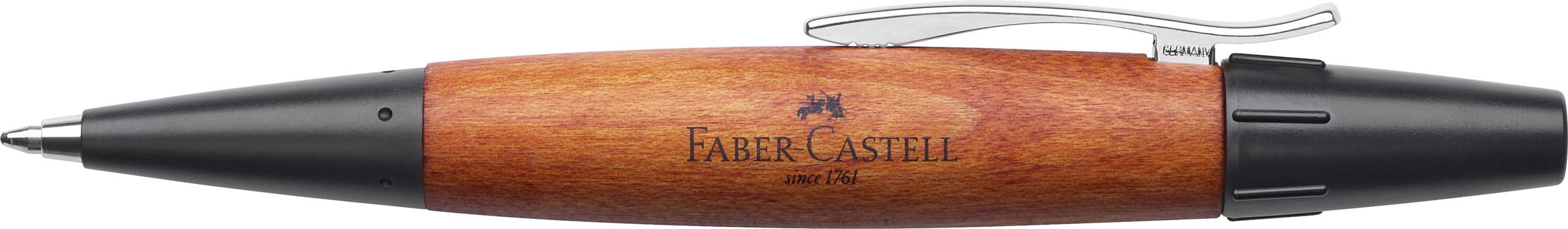 Set de regalo bolígrafo y portaminas E-Motion Faber-Castell Negro-4