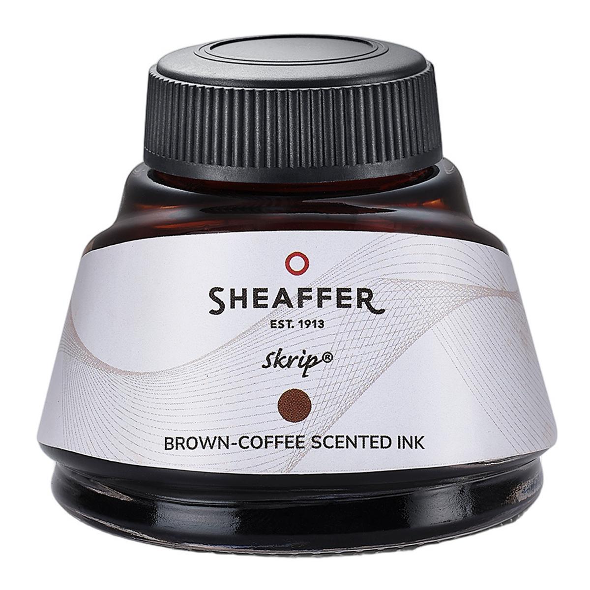 Imagen 6 de Juego para regalo de pluma estilográfica Coffee Edition marrón mate y frasco de tinta marrón Marrón