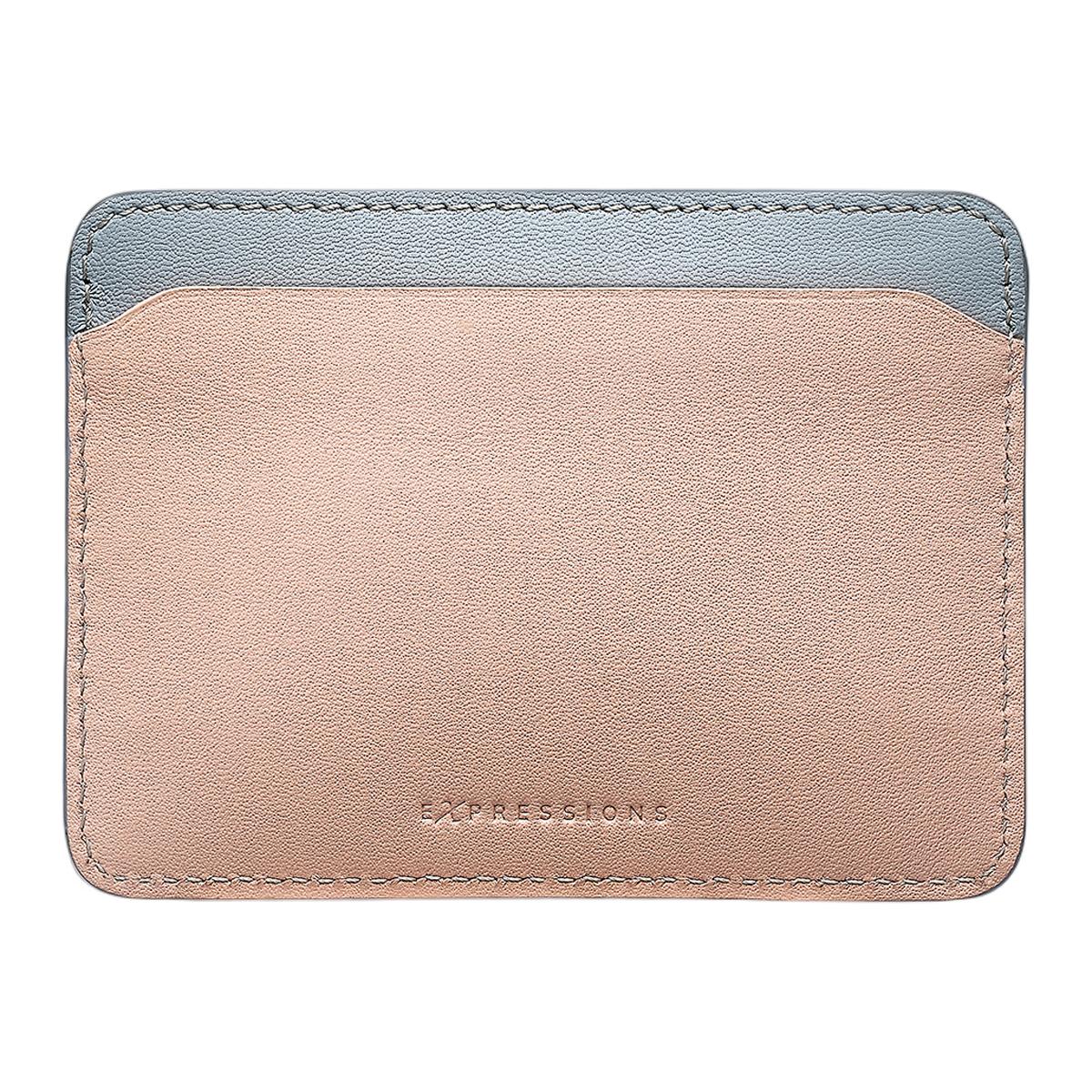 Juego para regalo de bolígrafo nácar degradado con detalles cromados y tarjetero de piel azul pastel de la colección Expressions · 100 de Sheaffer Nácar-7