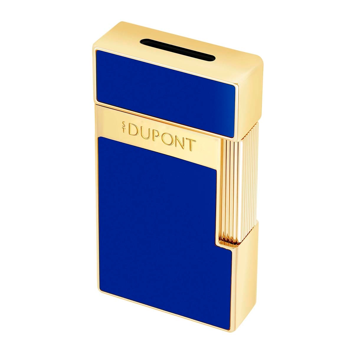 Encendedor Biggy S.T. Dupont Azul / Dorado-1