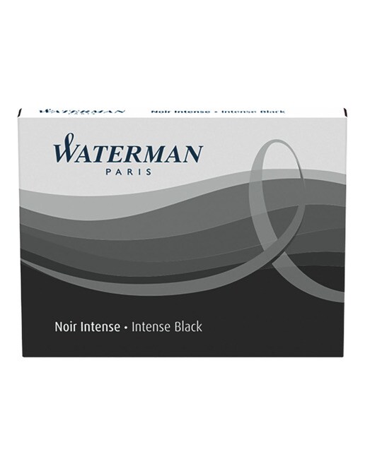 Recarga de Caneta de aparo Waterman Preta Preto-1