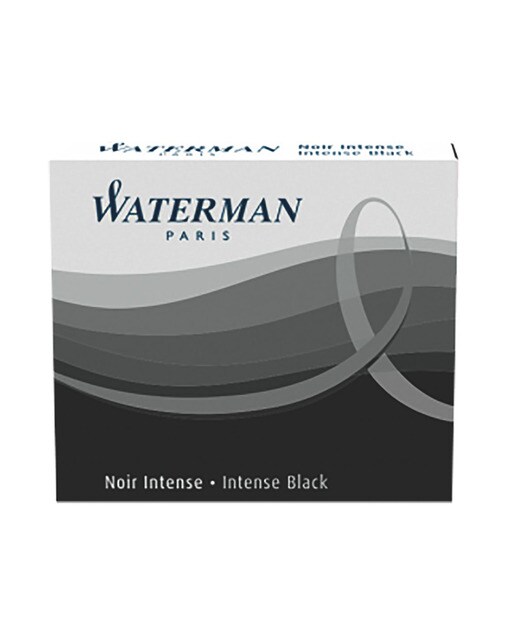 Recarga Internacional Waterman Preta Preto-1