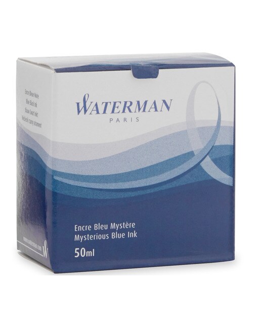 Frasco de Tinta Cristal 50 ml Waterman Azul Azul-1