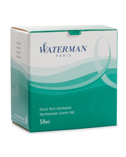 Frasco de Tinta Cristal 50 ml Waterman Verde Verde-1